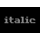 Italic